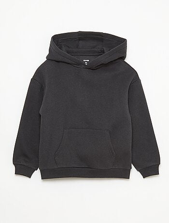 Felpa con cappuccio taglio loose