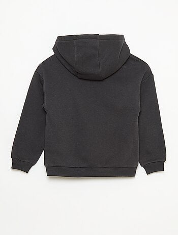 Felpa con cappuccio taglio loose