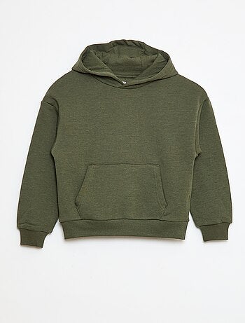 Felpa con cappuccio taglio loose