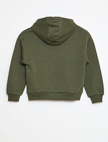 Felpa con cappuccio taglio loose