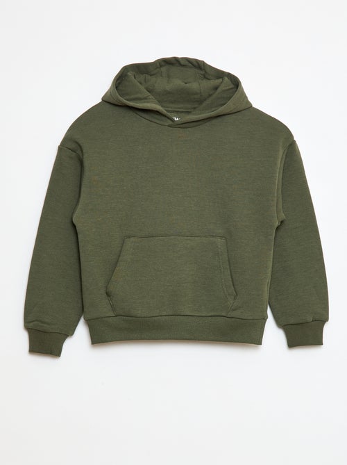 Felpa con cappuccio taglio loose - Kiabi