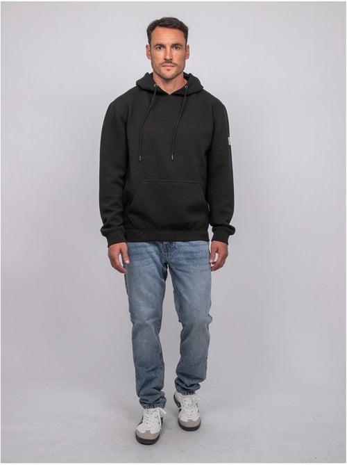 Felpa con cappuccio tinta unita in maglia waffle werone - Kiabi Felpa con cappuccio tinta unita in maglia waffle werone - Kiabi