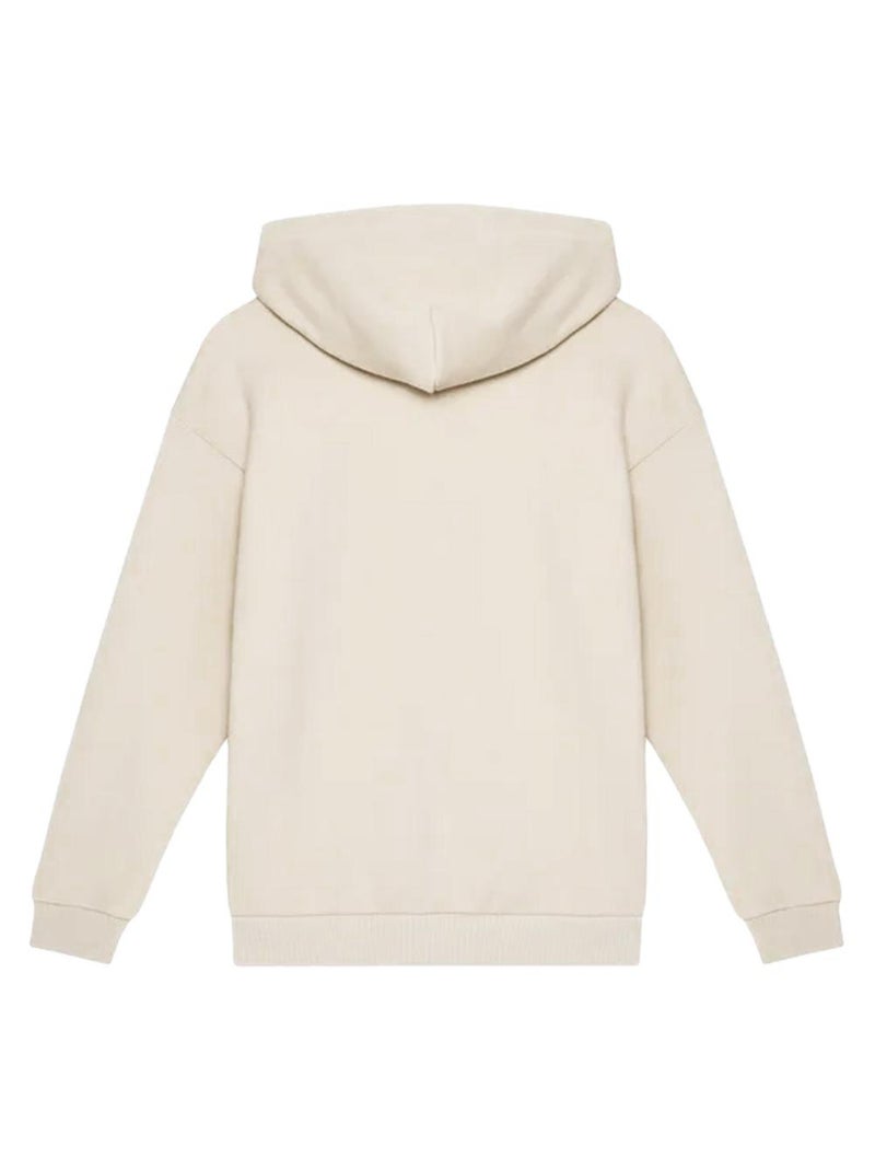 Felpa con Cappuccio Tommy Hilfiger per Ragazzo, Colore Ecru - Kiabi