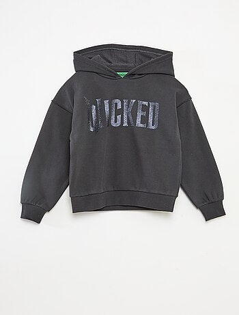 Felpa con cappuccio 'Universal' 'Wicked' in cotone tinta unita