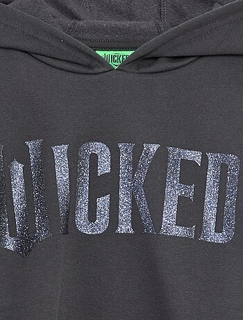 Felpa con cappuccio 'Universal' 'Wicked' in cotone tinta unita