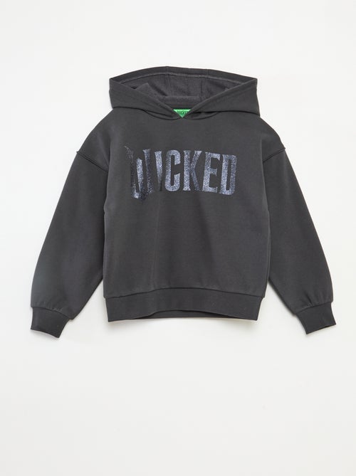 Felpa con cappuccio 'Universal' 'Wicked' in cotone tinta unita - Kiabi