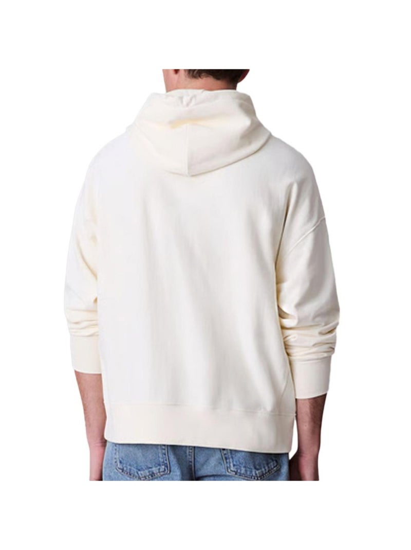 Felpa con Cappuccio Uomo Calvin Klein Jeans Beige - Kiabi