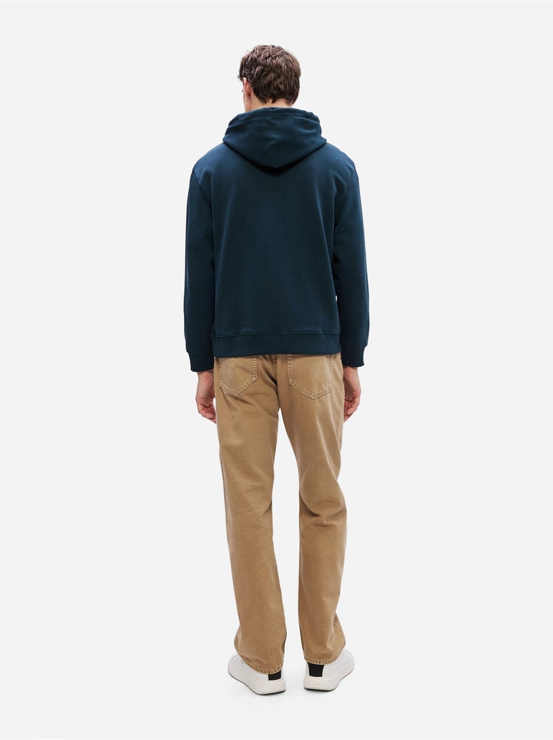Felpa con Cappuccio Uomo Calvin Klein Jeans Blu - Kiabi