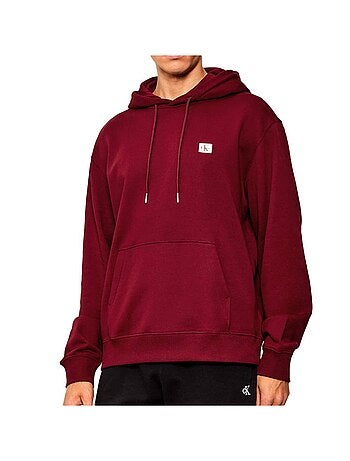 Felpa con Cappuccio da Uomo Calvin Klein Jeans