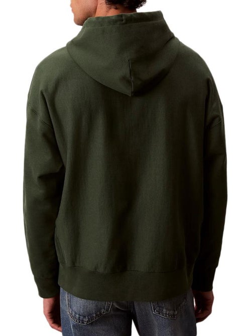 Felpa con Cappuccio Uomo Calvin Klein Jeans in Spugna - Kiabi