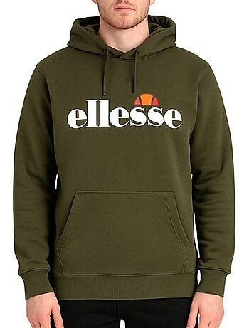 Felpa con cappuccio uomo ellesse