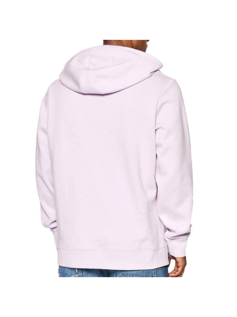 Felpa con Cappuccio Uomo Guess Viola - Kiabi
