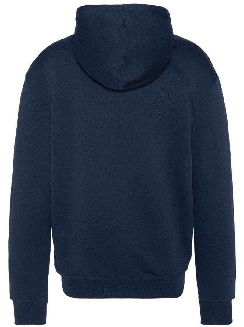 Felpa con Cappuccio Uomo Schott Blu marino - Kiabi