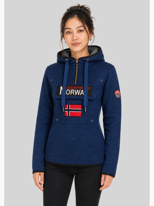 Felpa con cappuccio upclassica – geographical norway - Kiabi Felpa con cappuccio upclassica – geographical norway - Kiabi