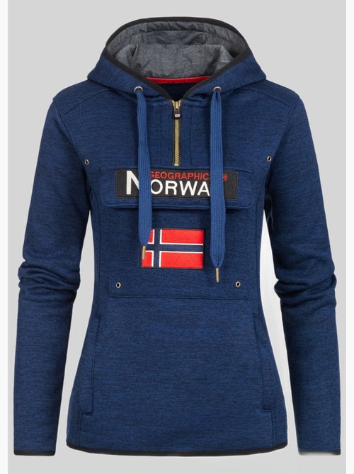 Felpa con cappuccio upclassica – geographical norway - Kiabi Felpa con cappuccio upclassica – geographical norway - Kiabi