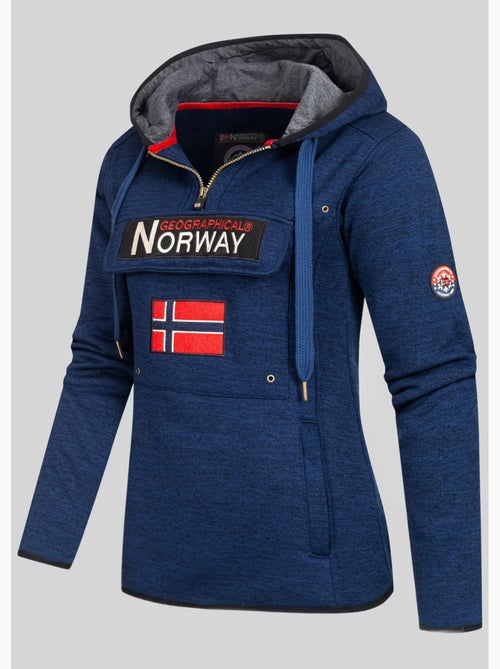 Felpa con cappuccio upclassica – geographical norway - Kiabi Felpa con cappuccio upclassica – geographical norway - Kiabi