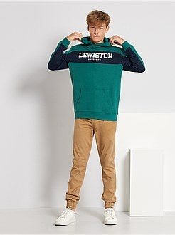 Ragazzo 10-18 anni - Felpa con cappuccio - Kiabi