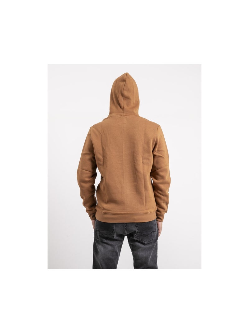 Felpa con cappuccio WARANGE Marrone caramello - Kiabi