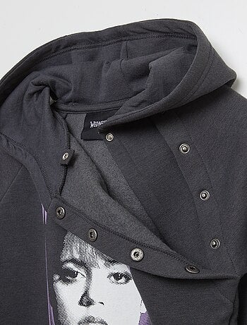 Felpa con cappuccio \'Wednesday\' - collezione facile da indossare