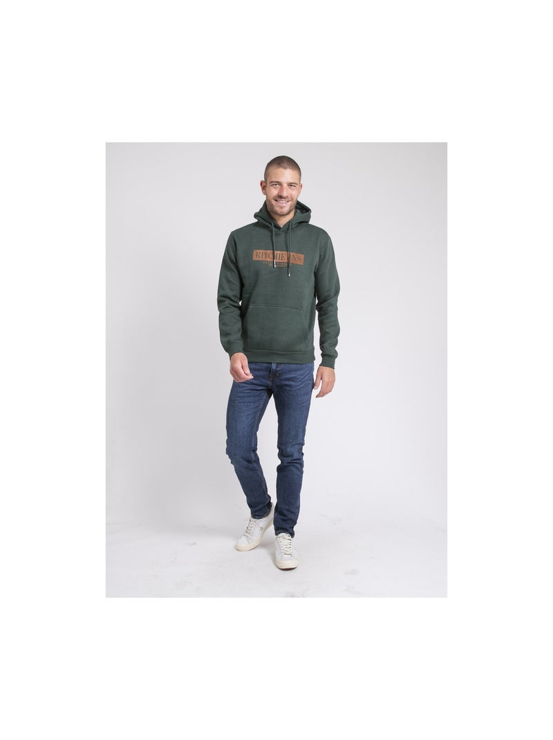 Felpa con cappuccio WEYBURN Verde - Kiabi