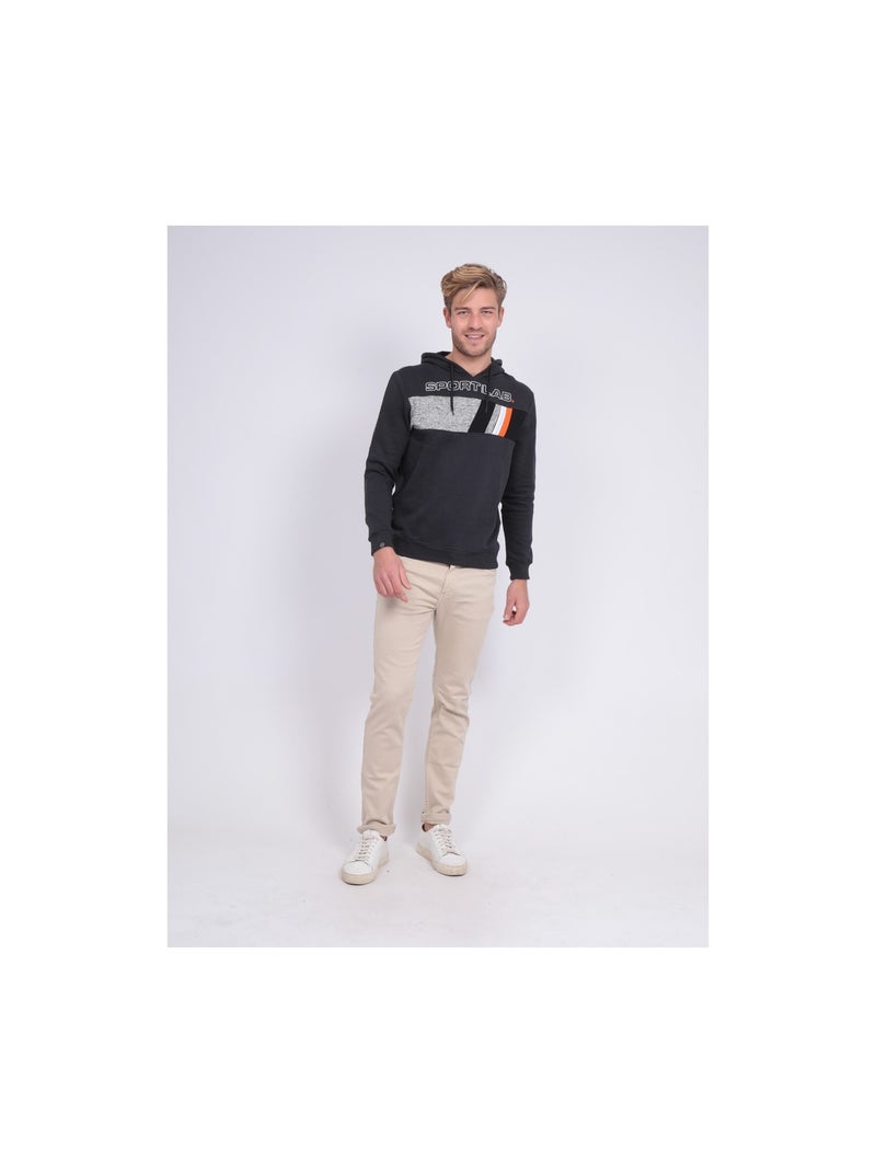Felpa con cappuccio WODESTO Grigio antracite - Kiabi