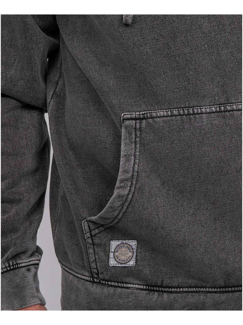 Felpa con cappuccio wodible Grigio - Kiabi