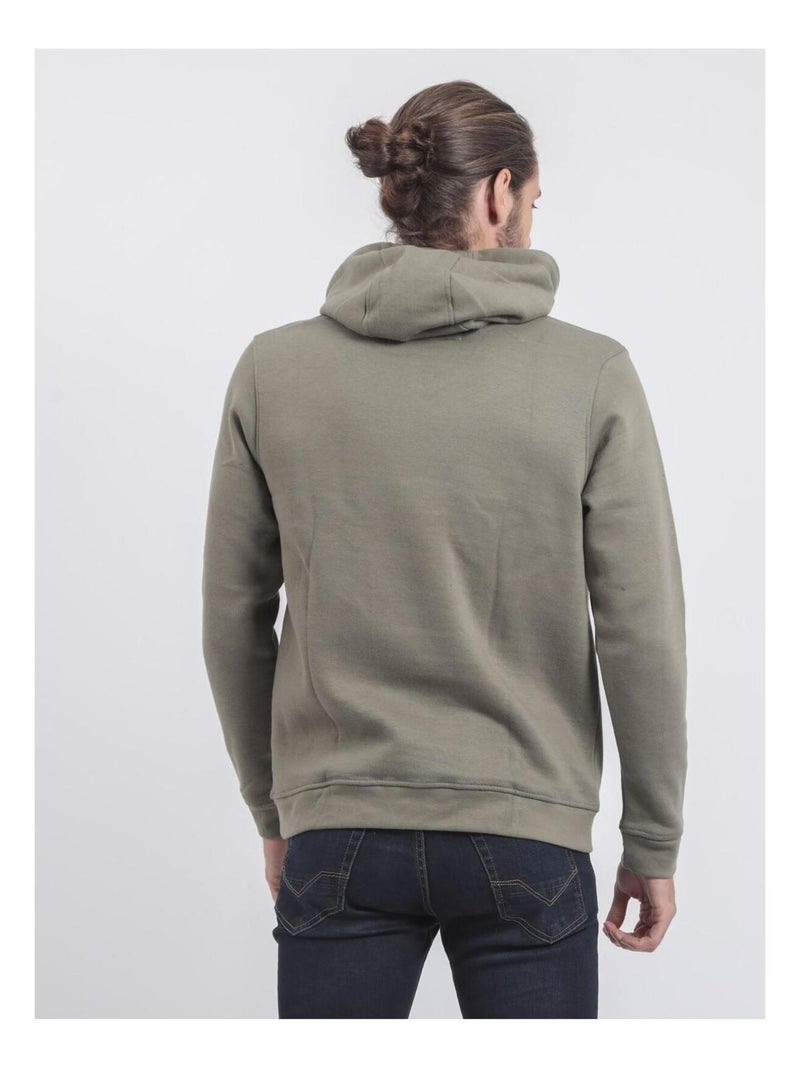 Felpa con cappuccio WOMATIC Cachi - Kiabi
