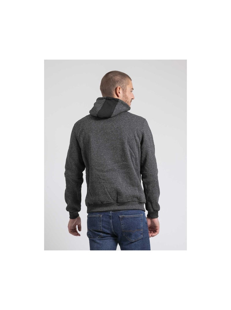 Felpa con cappuccio WOPILO Grigio antracite - Kiabi
