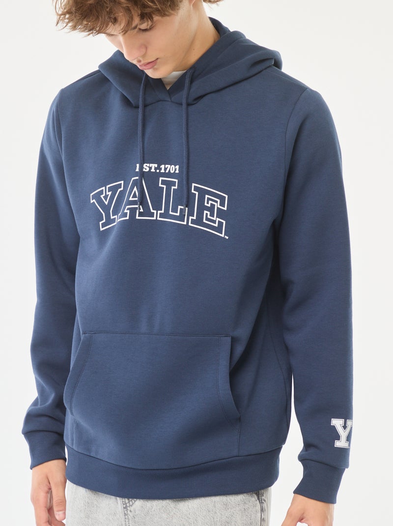 Felpa con cappuccio 'Yale' BLU - Kiabi