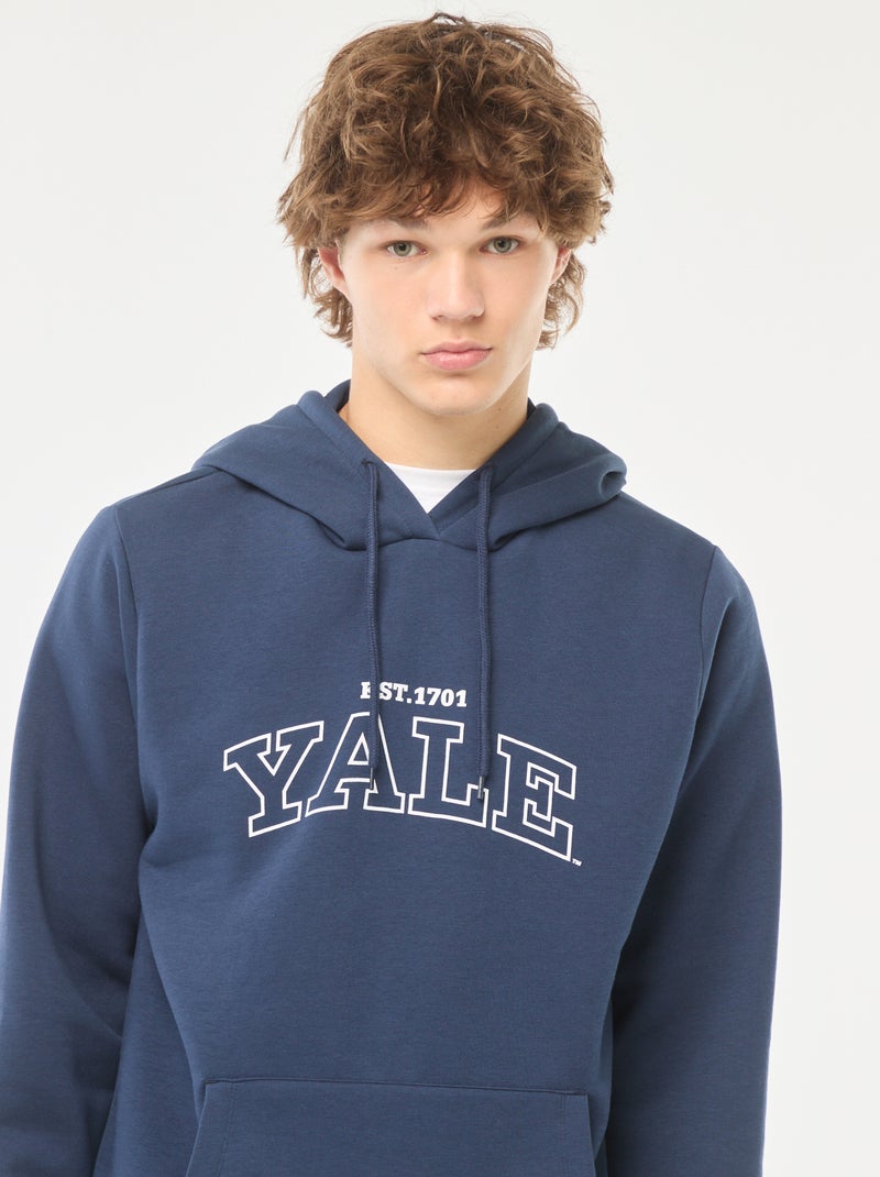 Felpa con cappuccio 'Yale' BLU - Kiabi