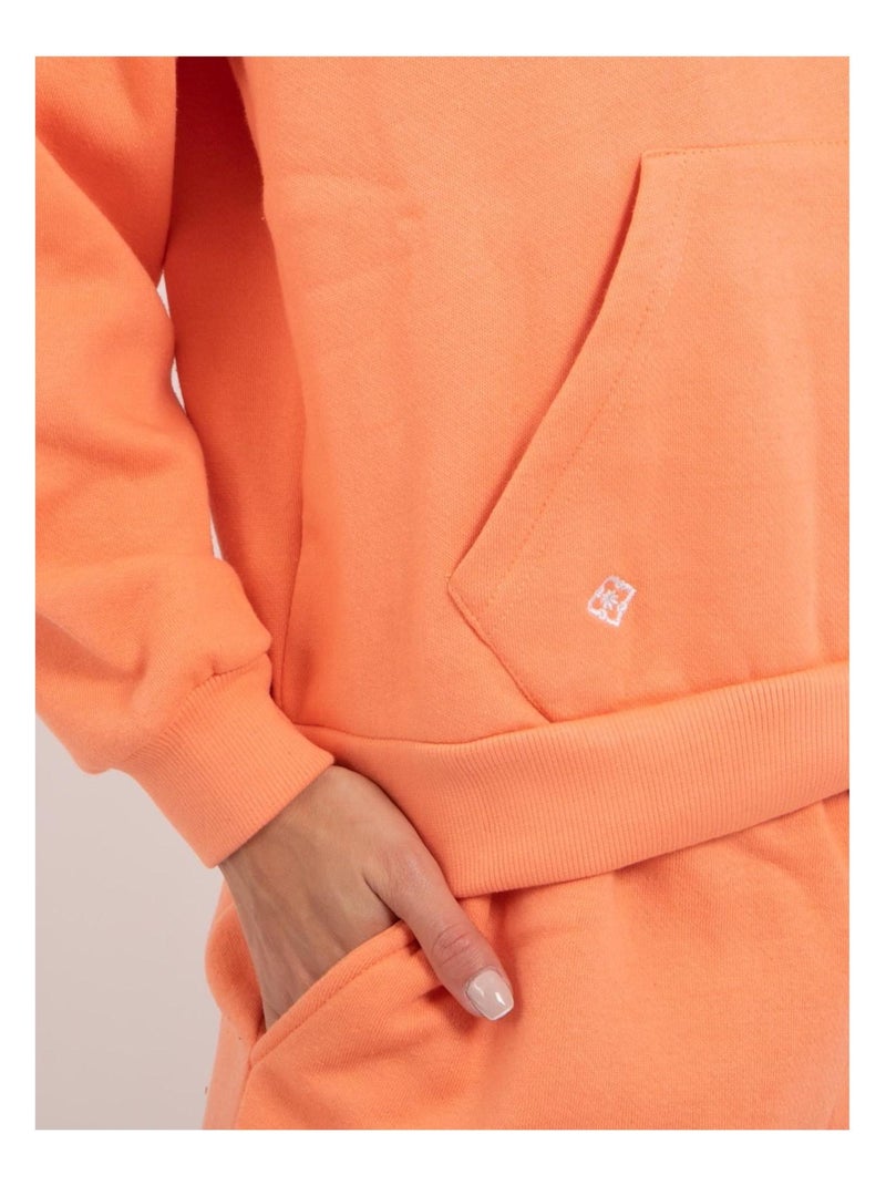Felpa con cappuccio YLONA Arancione corallo - Kiabi