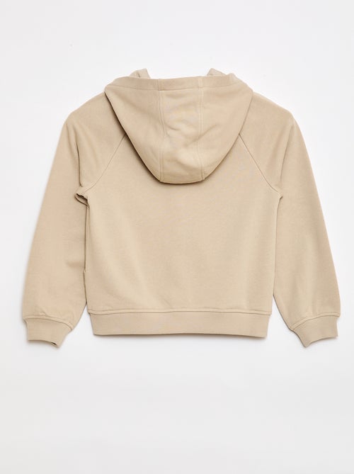 Felpa con cappuccio zippata - Collezione facile da indossare - Kiabi