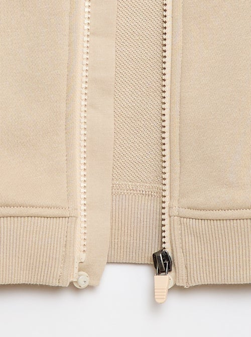 Felpa con cappuccio zippata - Collezione facile da indossare - Kiabi