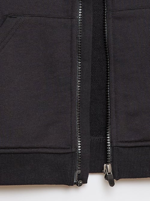 Felpa con cappuccio zippata - Collezione facile da indossare - Kiabi