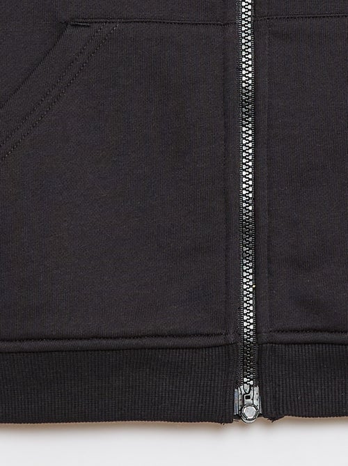 Felpa con cappuccio zippata - Collezione facile da indossare - Kiabi