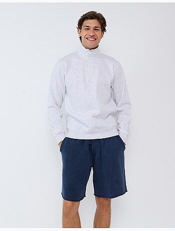 Felpa con colletto alto, mo fashion