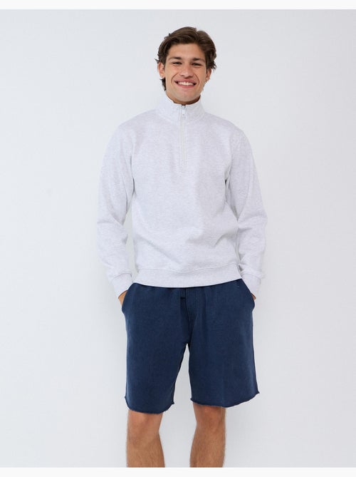 Felpa con colletto alto, mo fashion - Kiabi Felpa con colletto alto, mo fashion - Kiabi