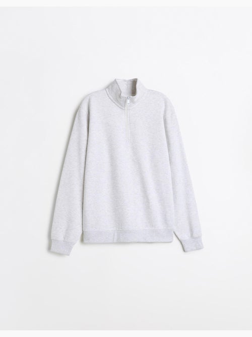 Felpa con colletto alto, mo fashion - Kiabi Felpa con colletto alto, mo fashion - Kiabi