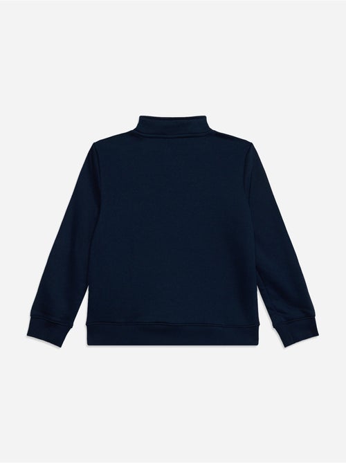 Felpa con collo alto e cerniera - lacoste - Kiabi