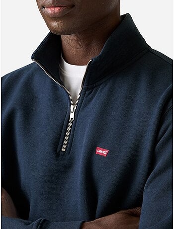 Felpa con collo alto e cerniera - levi's