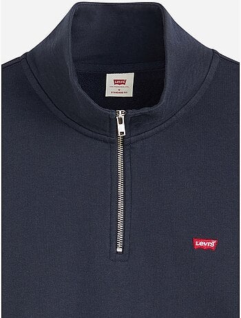 Felpa con collo alto e cerniera - levi's