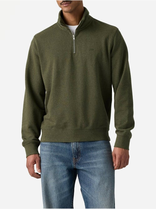 Felpa con collo alto e cerniera - levi's - Kiabi