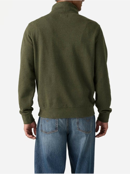 Felpa con collo alto e cerniera - levi's - Kiabi
