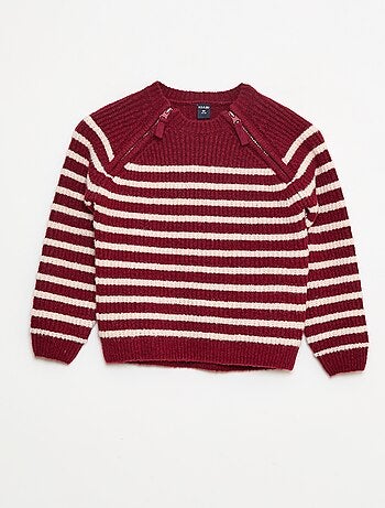 Felpa con collo alto e doppia apertura con zip - So Easy