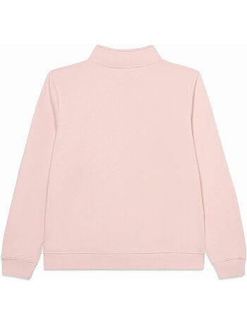 Felpa con collo alto e zip - lacoste