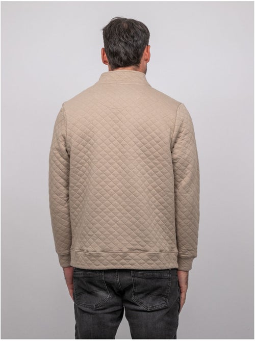 Felpa con collo alto e zip woribou - Kiabi Felpa con collo alto e zip woribou - Kiabi