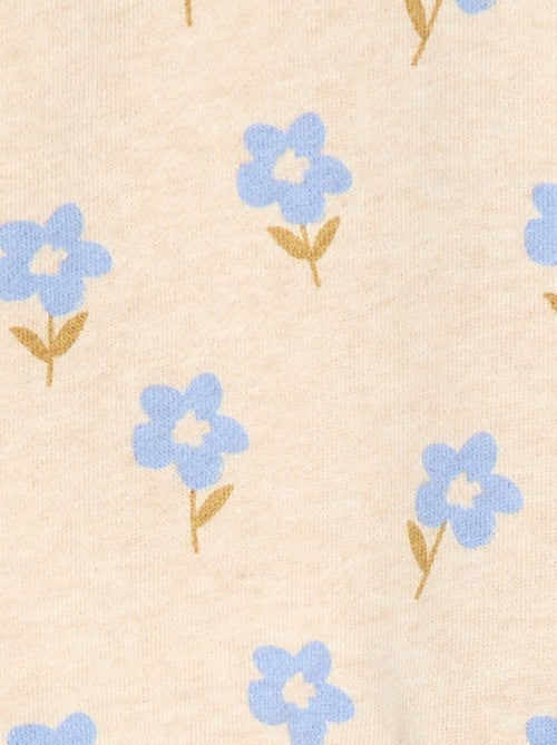 Felpa con motivo in felpa garzata - Kiabi