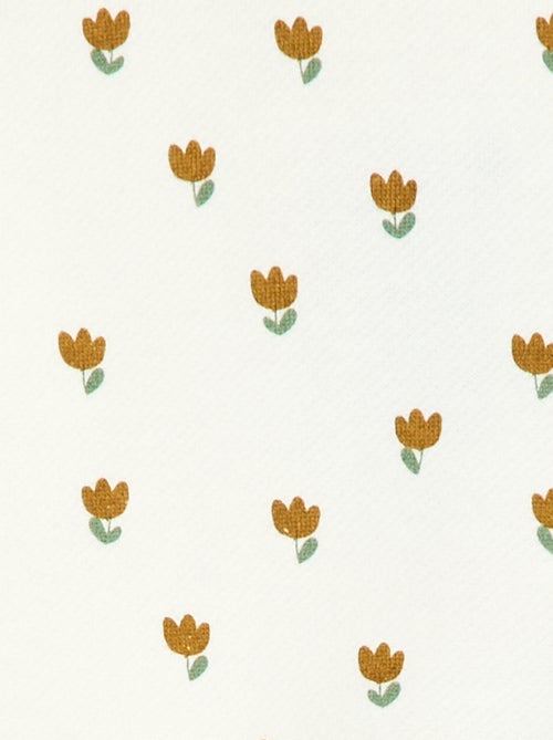 Felpa con motivo in felpa garzata - Kiabi