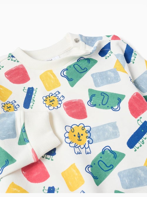 Felpa con motivo + joggers - Kiabi