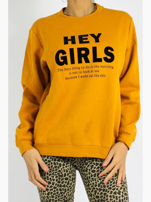 Felpa con scollo rotondo Kebello - Kiabi